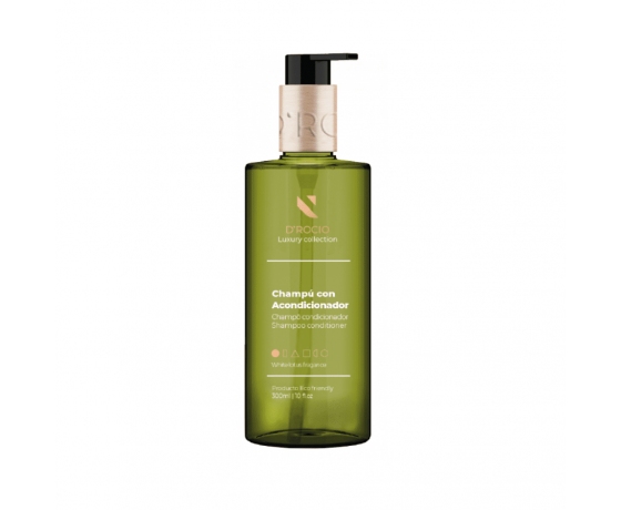 Šampūnas - kondicionierius D'ROCIO LUXURY, 300 ml, su dozatorium