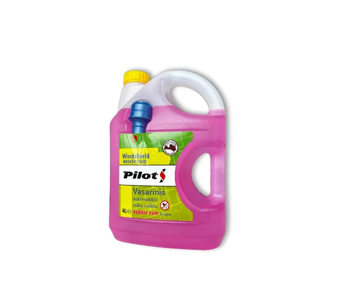 Vasarinis automobilio stiklų ploviklis, 4 l., su piltuvėliu, PILOTS