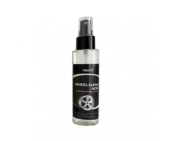 Wheel Clean Acid MINI rūgštinis ratlankių valiklis 120ml buteliuke su purškimo antgaliu