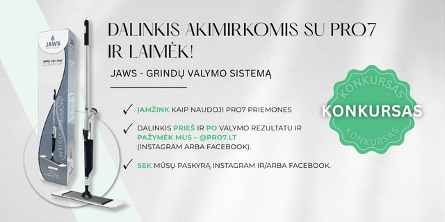 KONKURSAS! Dalinkis akimirkomis su  PRO7 ir laimėk!